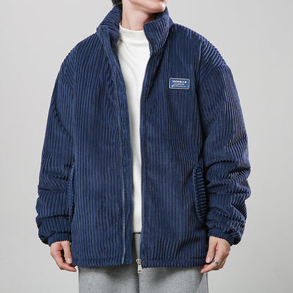 Corduroy Cotton-padded Jacket High-grade Coat